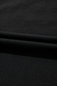 Black Sequin Christmas Essentials Graphic Crewneck T Shirt